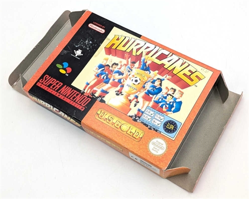 Hurricanes - Komplet i Æske - SNES - (EUR) (B Grade) (Genbrug)